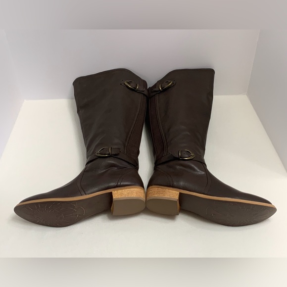 BARE TRAPS BROWN KNEE HIGH TOMMY BOOTS - SZ 8W - Picture 8 of 8